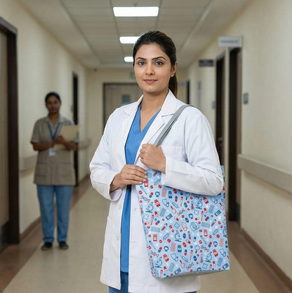 Code Blue Tote Bag